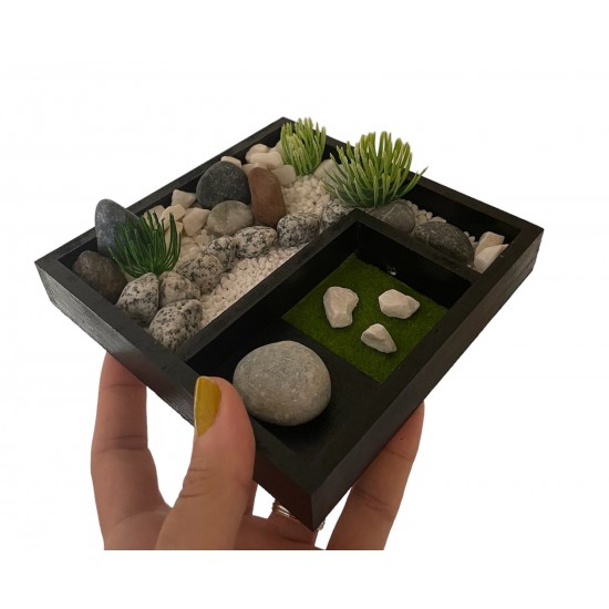 Sahra Mini Zen Bahçesi Yapım Kiti || Zen Garden || Zen Bahçesi || Aden Tasarım